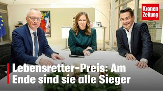 LebensretterPreis Am Ende sind sie alle Sieger  kronetv NEWS [upl. by Uda]