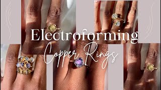 Electroforming Copper Rings [upl. by Loar885]