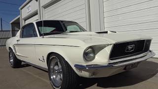 1968 Ford Mustang Fastback in 4K Road Test turn up your speakers 68 Mustang Samspace81 vlog [upl. by Nollaf]