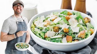 Classic Homemade Caesar Salad Recipe [upl. by Fausta739]