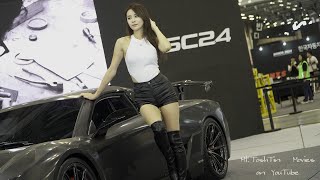 4K An NaKyoung 안나경 Busan International Mobility Show 2024 釜山モーターショー [upl. by Adyaj]