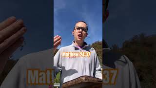 Matthew 2437 verseoftheday youtubeshorts jesus god godsword jesuschrist hallelujah bible [upl. by Auahsoj625]