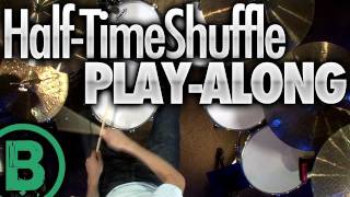 HalfTime Shuffle  Drum PlayAlong [upl. by Matta]