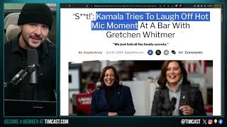 Kamala CAUGHT On Hot Mic Admits Shes Losing Male Voters Democrats INSULTING Men Backfires [upl. by Dichy541]