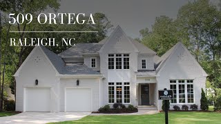 509 Ortega  Raleigh NC  Luxury Custom Home Virtual Tour  2300000 [upl. by Aneger220]