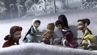 Tinker Bell y el Secreto de las Hadas Cómo pelear con bolas de nieve [upl. by Ahsam848]