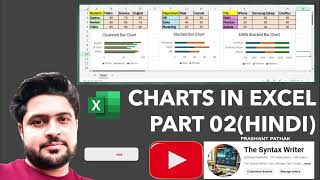 quotMaster Excel Bar Charts Clustered Stacked amp 100 Stacked Bar  Complete Guidequot [upl. by Nolur977]