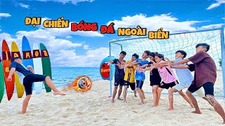 Anh Ba Phải  Đại Chiến Bóng Đá Bãi Biển Siêu Kịch Tính [upl. by Rehposirhc]