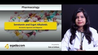 Serotonin and Ergot Alkaloids  Pharmacology Video Lecture  Medical Education  VLearning [upl. by Thera]