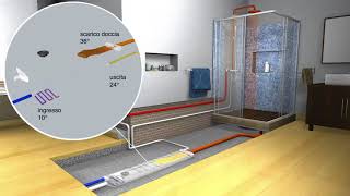 Ecoshower Nicoll Funzionamento [upl. by Pyne]