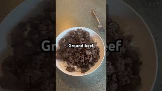 Ground beef is a staplegym motivation aesthetic food diet [upl. by Dianne]