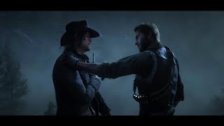 Red Dead Redemption 2  Arthur Morgans Last Stand and Micah Fight GoodBest Ending HD [upl. by Ainat]