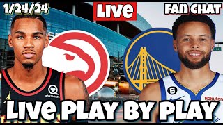 Golden State Warriors vs Atlanta Hawks Live NBA Live Stream [upl. by Dnaltiac]