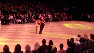 Ricardo and Yulia  Pro Latin Jive Show Dance  OSB 2011 [upl. by Einad]