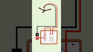 Electrician tips Electric fan wiring Diagram ⚡🪛 electrician wiring shorts [upl. by Sral]