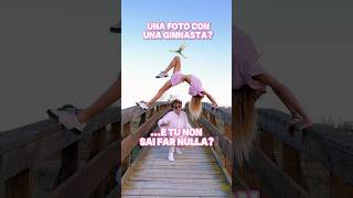 GINNASTICA RITMICA 🤸 foto con una ginnasta 🩷 idea selfie con iPhone 📱 tutorial pose foto TikTok [upl. by Anitserp]