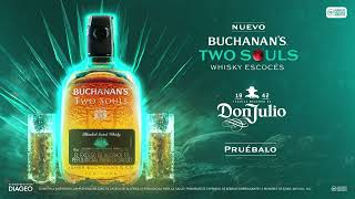 Nuevo Buchanans Two Souls Whisky escocés finalizado en barricas de Don Julio [upl. by Olney34]