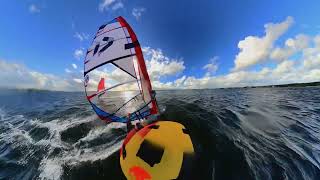 🚀🚀🚀 Fun windsurfing at Brouwersdam  Zeeland [upl. by Colbert]