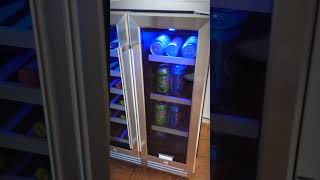 BODEGAcooler 19 Bottles and 57 Cans Dual Zone Wine amp Beverage Cooler Unboxing and Review [upl. by Ennailuj]