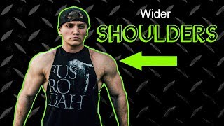 Intense Side Delt Finisher Workout Routine  Anabolic Superset [upl. by Waldron]