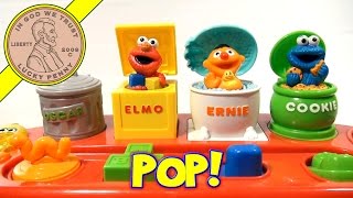 Sesame Street Poppin Pals 2002 Mattel Toy Review [upl. by Hayidan]