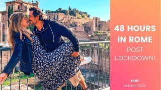 48 HOURS IN ROME POST LOCKDOWN  The Positano Diaries EP 57 [upl. by Ydissahc691]