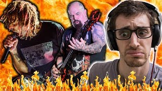 HipHop Heads FIRST TIME Hearing LAMB OF GOD  Walk With Me In Hell REACTION [upl. by Yarehs]