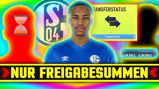 NUR SPIELER MIT FREIGABESUMME KAUFEN Schwierig 💀 FIFA 22 Schalke Karriere Challenge ⏳🏆 [upl. by Halle]