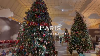 クリスマスに近づくパリ 3days 🌲☁️🤎｜パリ旅行 vlog ヨーロッパ フランス クリスマス ホリデー 秋 冬 [upl. by Rochella88]