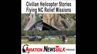 352 R44 Helicopter Pilot Stories Delivering Supplies After Hurricane Helene [upl. by Goldston]