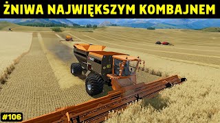 OGROMNE ŻNIWA największym kombajnem na świecie  TRIBINE T1000 👉 0 START na NO MANS LAND 106 [upl. by Eberhart131]