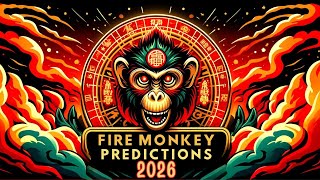 2026 Fire Monkey Year Predictions Career Love amp Health Insights [upl. by Charpentier]