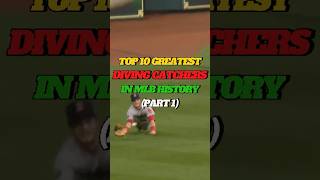 TOP 10 GREATEST DIVING CATCHERS IN THE MLB  PART 1 baseball mlb sports [upl. by Field]