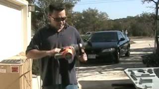 Hammer drill basics Harbor Freight anchor bolt [upl. by Anotal]