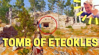 Assassins Creed Odyssey Tomb of Eteokles Ancient Stele Attika Sacred Plain of Demeter [upl. by Ohaus]