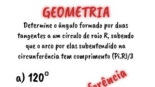 Geometria circunferência [upl. by Fitalludba]