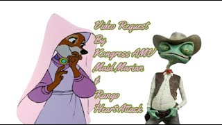 Video Request By 💮Kongress AMV💮  Maid Marian amp Rango Heart Attack [upl. by Swithin]