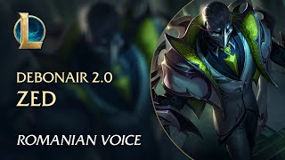 Debonair Zed Zed la patru ace — Romanian Română Voice [upl. by Anemix]