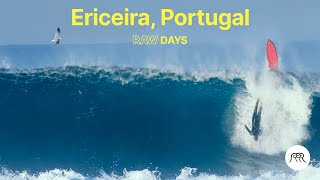 RAW DAYS  Coxos Ericeira Portugal  Righthand point break [upl. by Amann]