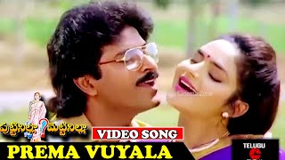 PREMA VUYALA  VIDEO SONG  PUTTINILLA METTINILLA  BHANU CHANDER  MADHUBALA  TELUGU CINEMA ZONE [upl. by Gellman]