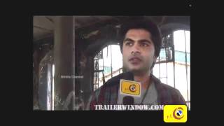 Vettai Mannan Movie STR Exclusive interview  shooting spot wwwtrailerwindowcom [upl. by Aihsekram]