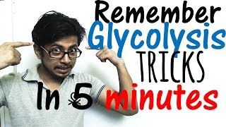 How to remember glycolysis in 5 minutes  Easy glycolysis trick [upl. by Esac]