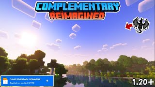 Complementary Reimagined Shaders For MCPE 120 🤯  Render Dragon  100 Working amp NO Clickbait [upl. by Yattirb]