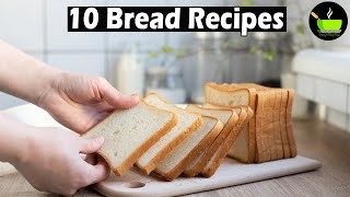 10 Bread Breakfast Recipes  Lockdown Breakfast Recipes  Bread Recipes  Snacks Recipes  Sandwich [upl. by Conte]