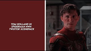 tom holland in spiderman no way home twixtor scenepack [upl. by Cyprus]