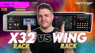 Behringer X32 RACK vs WING RACK  EVERYTHING you need to know  Gear4music Synths amp Tech [upl. by Hras]