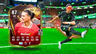 Is 87 Centurions Darwin Nunez WORTH IT 🤔  FC 25 Ultimate Team SBC Player Review [upl. by Elpmet12]