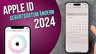 Apple ID  Geburtsdatum ändern 2024 [upl. by Shawna]