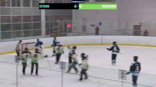 Kingston Ringette Tournament  Ottawa Icebreakers U16  vs Ringette Renegades  20240512 [upl. by Nnahgaem]