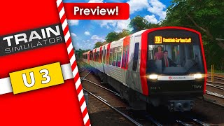 Auf der U3 nach WandsbekGartenstadt  U3 Preview  Train Simulator Hamburg  JM Simulation [upl. by Roddie]